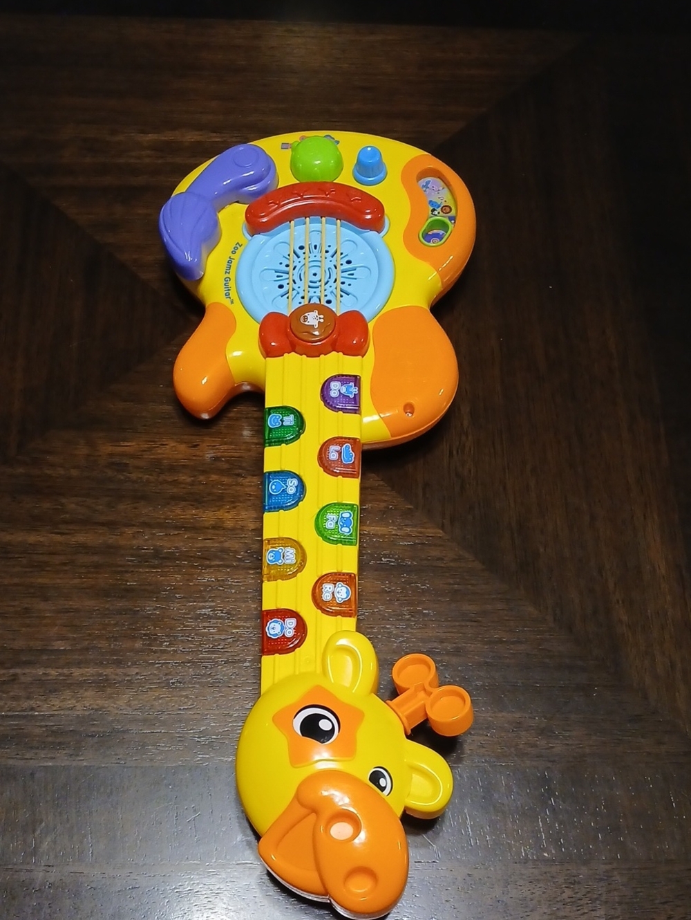Kids Musical Giraffe Guitar Toy - Yellow